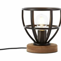 Luminaires Rustiques-Luminaires Brilliant Lampe à poser Brilliant Matrix Noir, 1 lumière