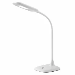 Luminaires Brilliant Lampe à poser Brilliant Nele LED Blanc, 1 lumière* Éclairage Led