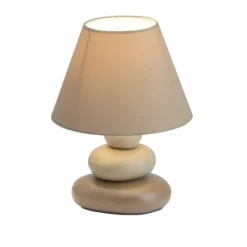 Lampes En Tissu-Luminaires Brilliant Lampe à poser Brilliant Paolo Brun, 1 lumière