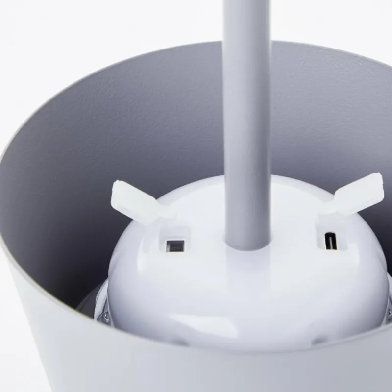 Luminaires Brilliant Lampe à poser Brilliant Picco LED Gris, 1 lumière