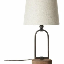 Lampes En Tissu-Luminaires Brilliant Lampe à poser Brilliant Sora Beige, 1 lumière