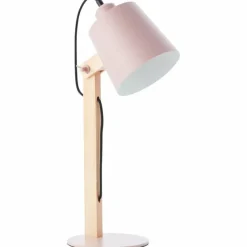 Lampes Vintages & Rétros-Luminaires Brilliant Lampe à poser Brilliant Swivel Bois clair, 1 lumière