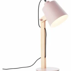 Lampes Vintages & Rétros-Luminaires Brilliant Lampe à poser Brilliant Swivel Bois clair, 1 lumière