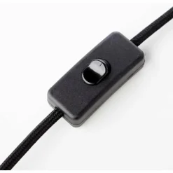 Luminaires Rustiques-Luminaires Brilliant Lampe à poser Brilliant Wiley Noir, 1 lumière