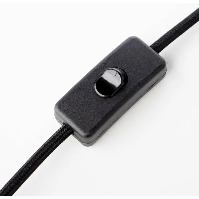 Luminaires Rustiques-Luminaires Brilliant Lampe à poser Brilliant Wiley Noir, 1 lumière