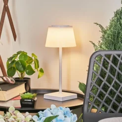 hofstein Lampe à poser Burzaco LED Blanc, 1 lumière, Changeur de couleurs