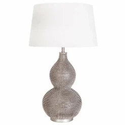 Lampes En Tissu-By Rydéns Lampe à poser By Rydens Lofty Blanc, 1 lumière