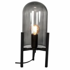 By Rydéns Lampe à poser By Rydens Smokey Noir, 1 lumière