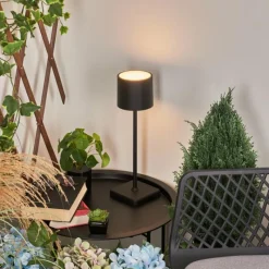 hofstein Lampe à poser Cajas LED Noir, 1 lumière