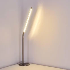 hofstein Lampe à poser Deje LED Nickel mat, 1 lumière