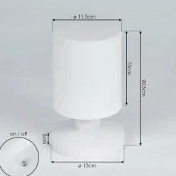 hofstein Lampe à poser Dulce LED Blanc, 1 lumière