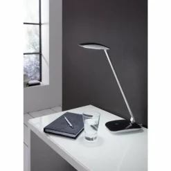 Luminaires Eglo Lampe à poser Eglo CAJERO LED Noir, 1 lumière* Éclairage Led