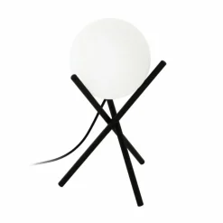 Luminaires Eglo Lampe à poser Eglo CASTELLATO Noir, 1 lumière