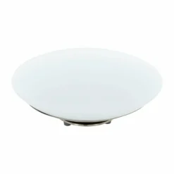 Luminaires Eglo Lampe à poser Eglo CONNECT FRATTINA-C LED Nickel mat, 1 lumière, Changeur de couleurs