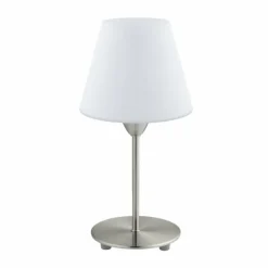 Luminaires Eglo Lampe à poser Eglo DAMASCO 1 Nickel mat, 1 lumière