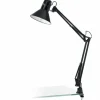 Lampes Industrielles-Luminaires Eglo Lampe à poser Eglo FIRMO Noir
