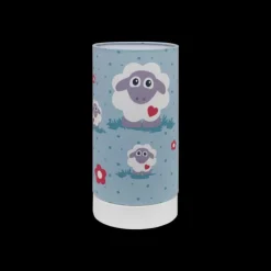 Lampes En Tissu-Luminaires Eglo Lampe à poser Eglo LALELU LED Blanc, 1 lumière