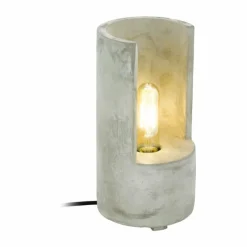 Luminaires Eglo Lampe à poser Eglo LYNTON Gris, 1 lumière* Lampes À Poser