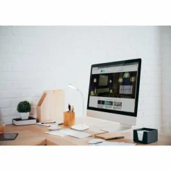 Luminaires Eglo Lampe à poser EGLO MASSERIE LED Blanc, 1 lumière* Lampes À Poser