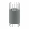 Lampes En Tissu-Luminaires Eglo Lampe à poser Eglo NORUMBEGA Gris, Blanc, 1 lumière