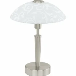 Luminaires Eglo Lampe à poser Eglo SOLO Nickel mat