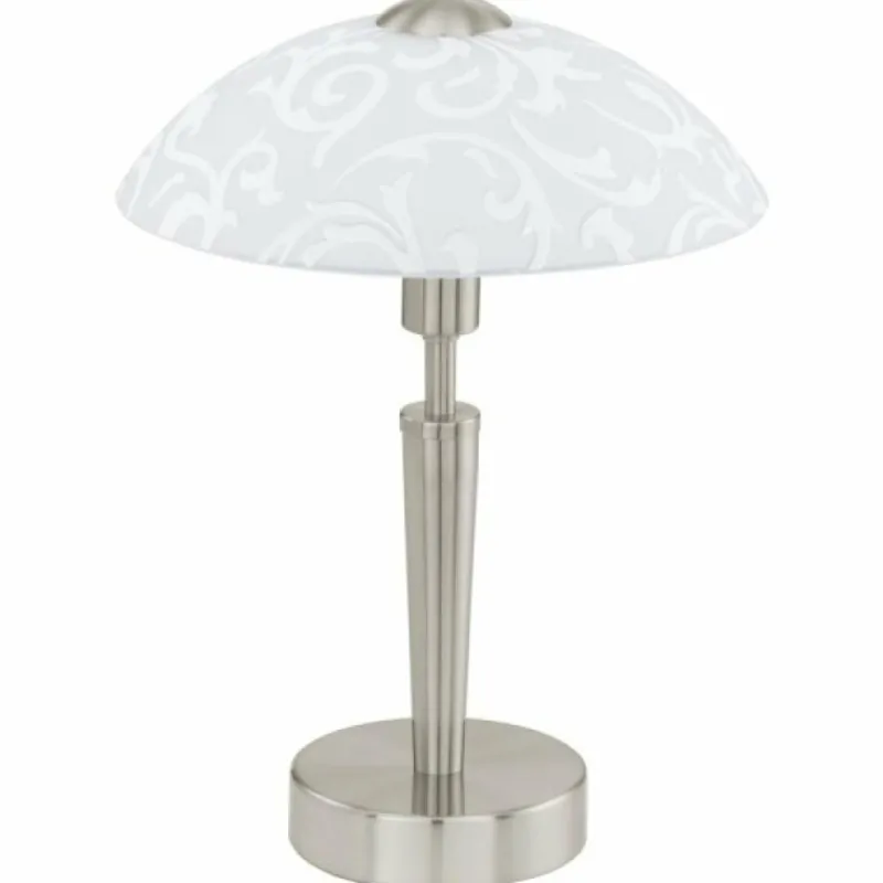 Luminaires Eglo Lampe à poser Eglo SOLO Nickel mat