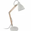 Lampes Vintages & Rétros-Luminaires Eglo Lampe à poser Eglo TORONA Blanc, 1 lumière