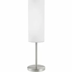 Luminaires Eglo Lampe à poser Eglo TROY 3 Nickel mat