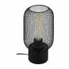Lampes Vintages & Rétros-Luminaires Eglo Lampe à poser EGLO WRINGTON Noir, 1 lumière