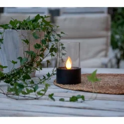 Luminaires Eglo Lampe à poser Eglo Z_SOLAR LED Noir, 1 lumière