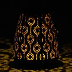 Lampes Dorées-Luminaires Eglo Lampe à poser Eglo Z_SOLAR LED Or, Noir, 1 lumière