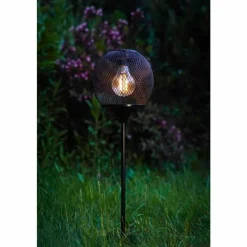 Luminaires Eglo Lampe à poser Eglo Z_SOLAR LED Noir, 2 lumières