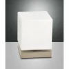 Luminaires Fabas Luce Lampe à poser Fabas Luce Brenta LED Or, 1 lumière