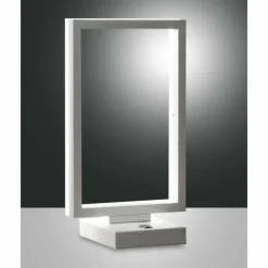 Luminaires Fabas Luce Lampe à poser Fabas Luce Bard LED Blanc, 1 lumière* Éclairage Led