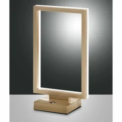 Lampes Dorées-Luminaires Fabas Luce Lampe à poser Fabas Luce Bard LED Or, 1 lumière