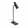 Luminaires Faro Barcelona Lampe à poser Faro Barcelona Lao Noir, 1 lumière* Lampes À Poser