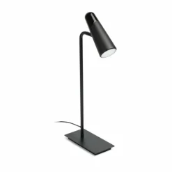 Luminaires Faro Barcelona Lampe à poser Faro Barcelona Lao Noir, 1 lumière* Lampes À Poser