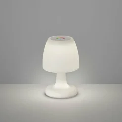 FHL easy Lampe à poser Barletta LED Blanc, 1 lumière, Changeur de couleurs