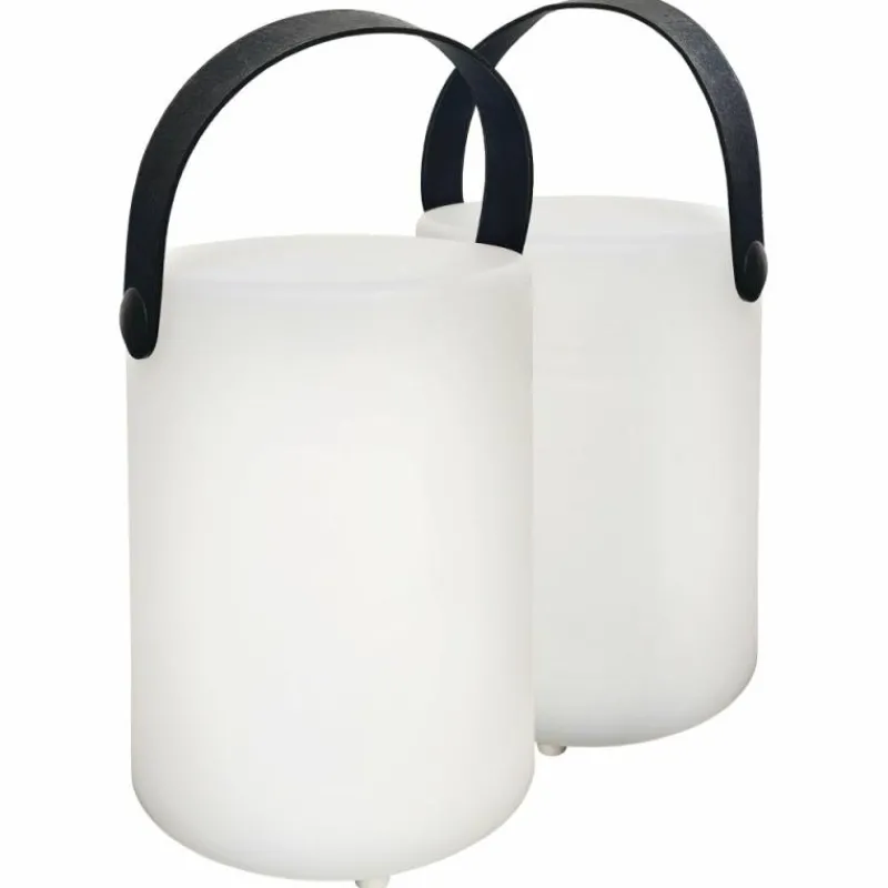 FHL easy Lampe à poser Ciro LED Blanc, 1 lumière, Télécommandes, Changeur de couleurs