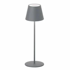 FHL easy Lampe à poser Cosenza LED Gris, 1 lumière, Changeur de couleurs
