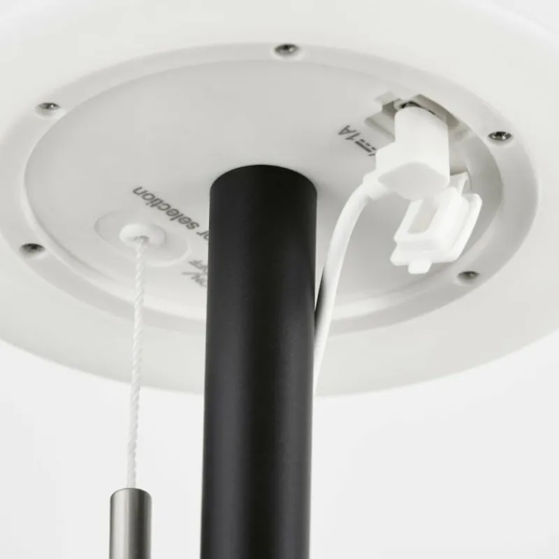 FHL easy Lampe à poser Fiumara LED Noir, 1 lumière, Télécommandes, Changeur de couleurs