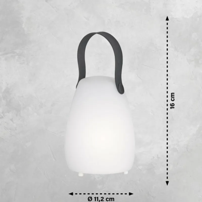 FHL easy Lampe à poser Ruby LED Blanc, 1 lumière, Télécommandes, Changeur de couleurs