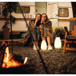 FHL easy Lampe à poser FHL-easy Ruby LED Blanc, 1 lumière, Télécommandes, Changeur de couleurs