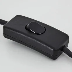 Lampes Vintages & Rétros-hofstein Lampe à poser Flambeau Noir, 1 lumière