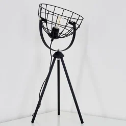 Lampes Vintages & Rétros-hofstein Lampe à poser Flambeau Noir, 1 lumière