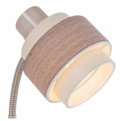 Luminaires Globo Lighting Lampe à poser Globo ASHGAAN Nickel mat, 1 lumière* Lampes À Poser