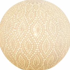 Luminaires Globo Lighting Lampe à poser Globo Askja Blanc, 1 lumière* Lampes À Poser