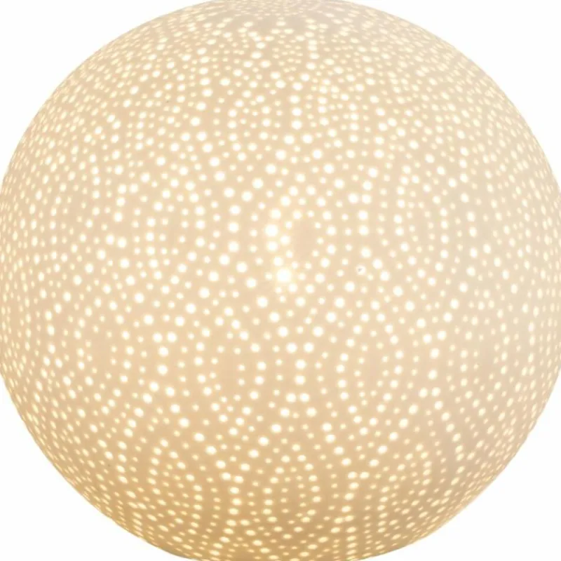Luminaires Globo Lighting Lampe à poser Globo Askja Blanc, 1 lumière* Lampes À Poser