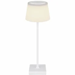 Luminaires Globo Lighting Lampe à poser Globo GREGOIR LED Blanc, 1 lumière