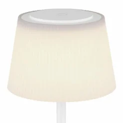 Luminaires Globo Lighting Lampe à poser Globo GREGOIR LED Blanc, 1 lumière